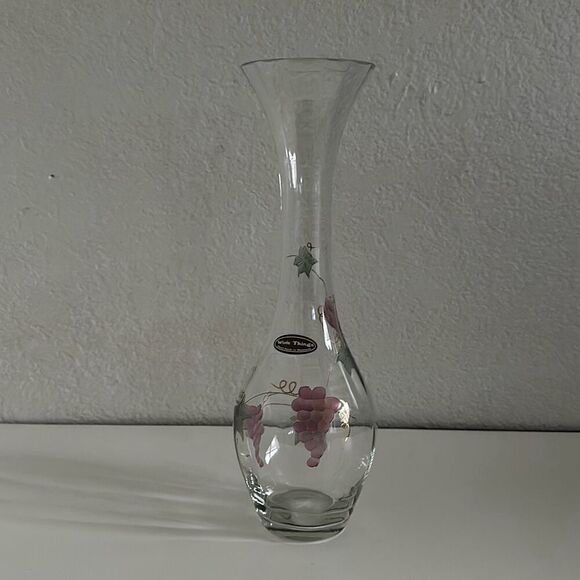Wine n Things Grape print Wine decanter / carafe in great condition - Picture 1 of 5